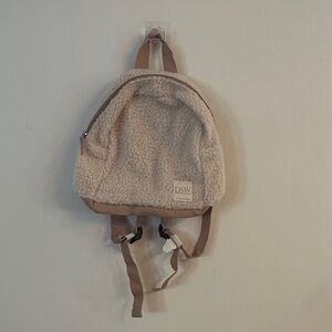 DSW Cream and Tan Backpack